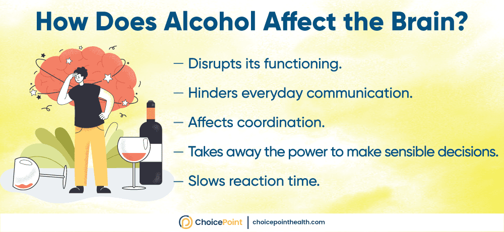 How Does Alcohol Negatively Affect the Brain