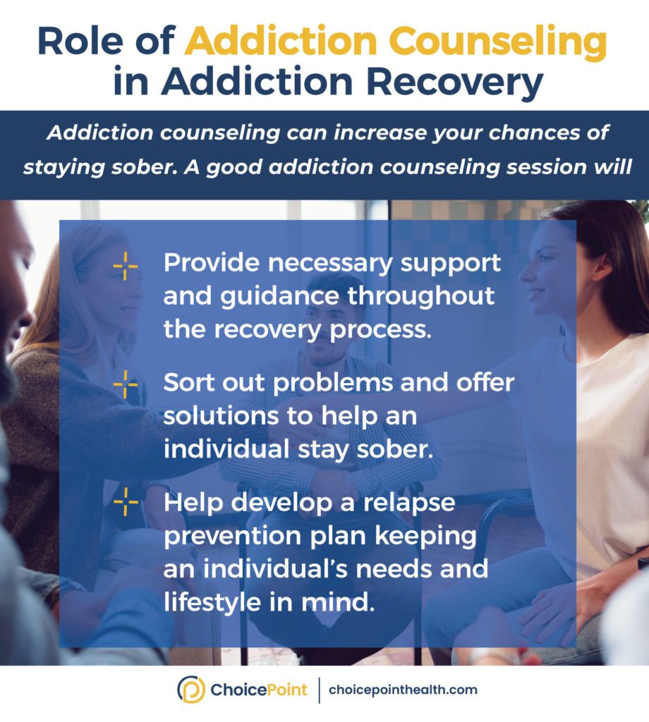 Role of Counselor in Addiction Recovery