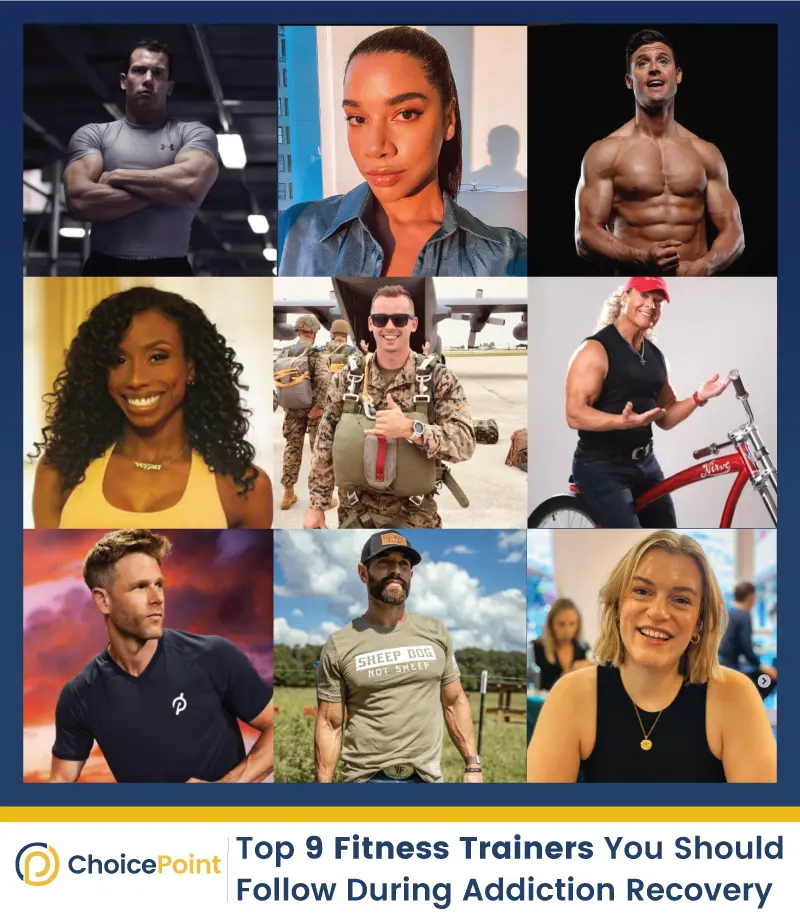 Top 9 Fitness Trainers You Should Follow During Addiction Recovery