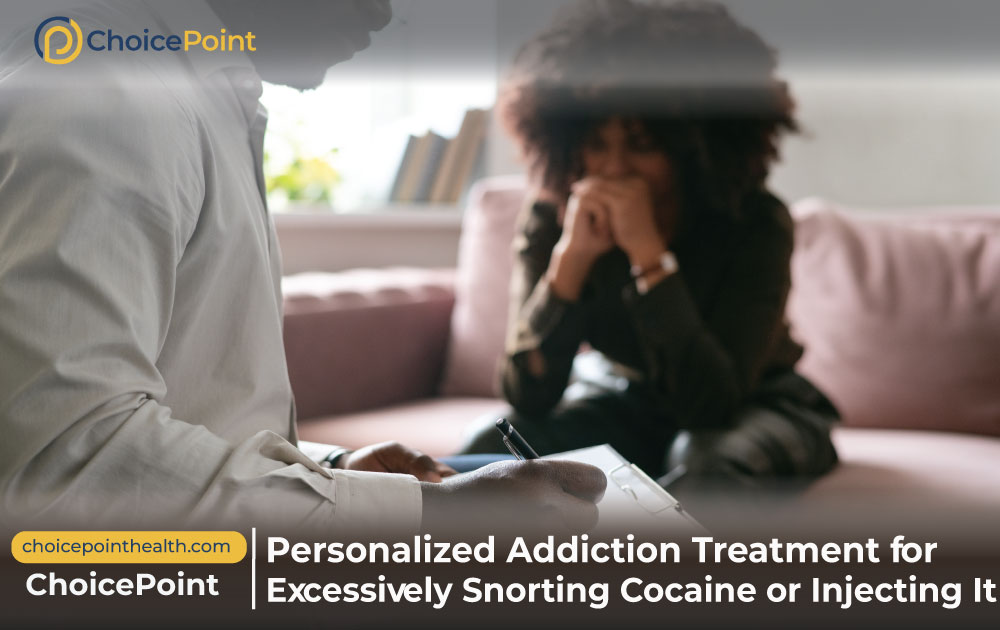 Personalized Addiction Treatment for Excessive Snorting Cocaine or Injecting It
