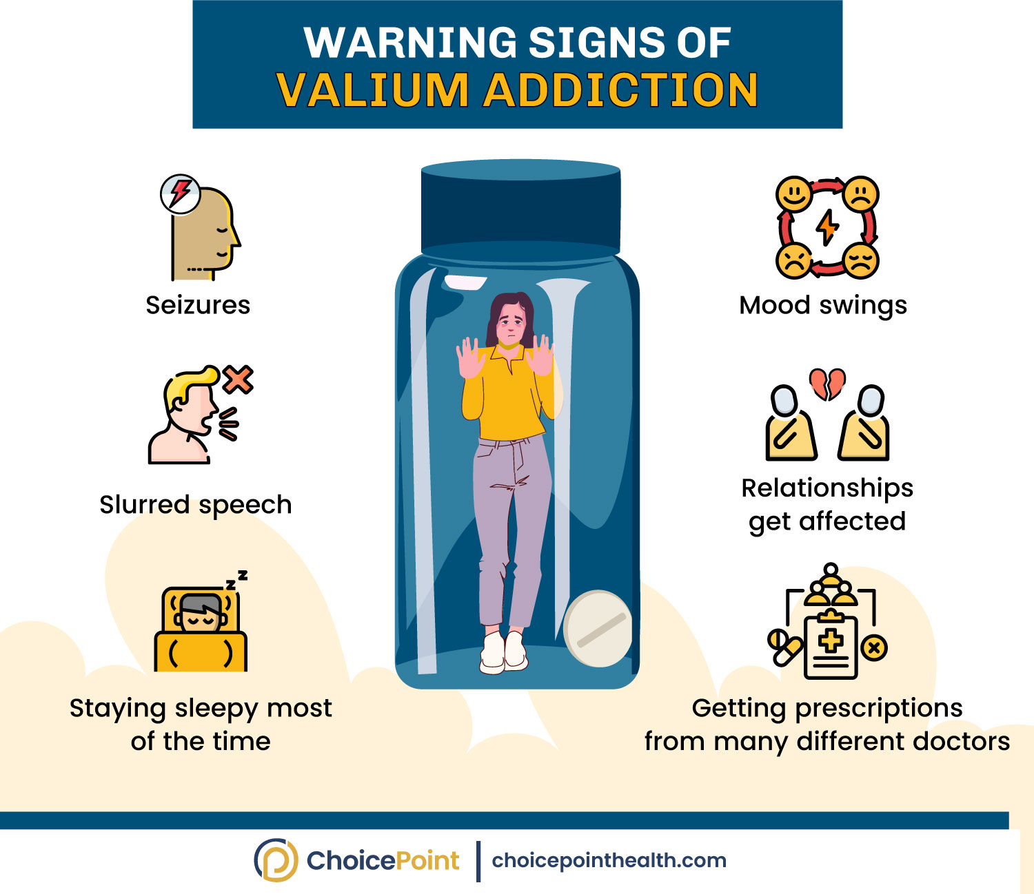Valium Addiction Warning Signs