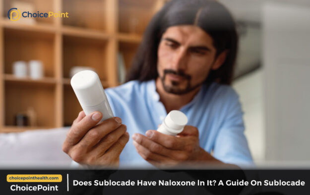 Sublocade Injection Does Sublocade have naloxone in it?