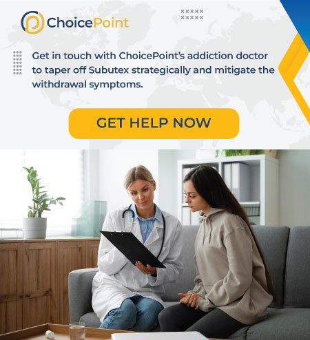 Common Subutex Withdrawal Symptoms