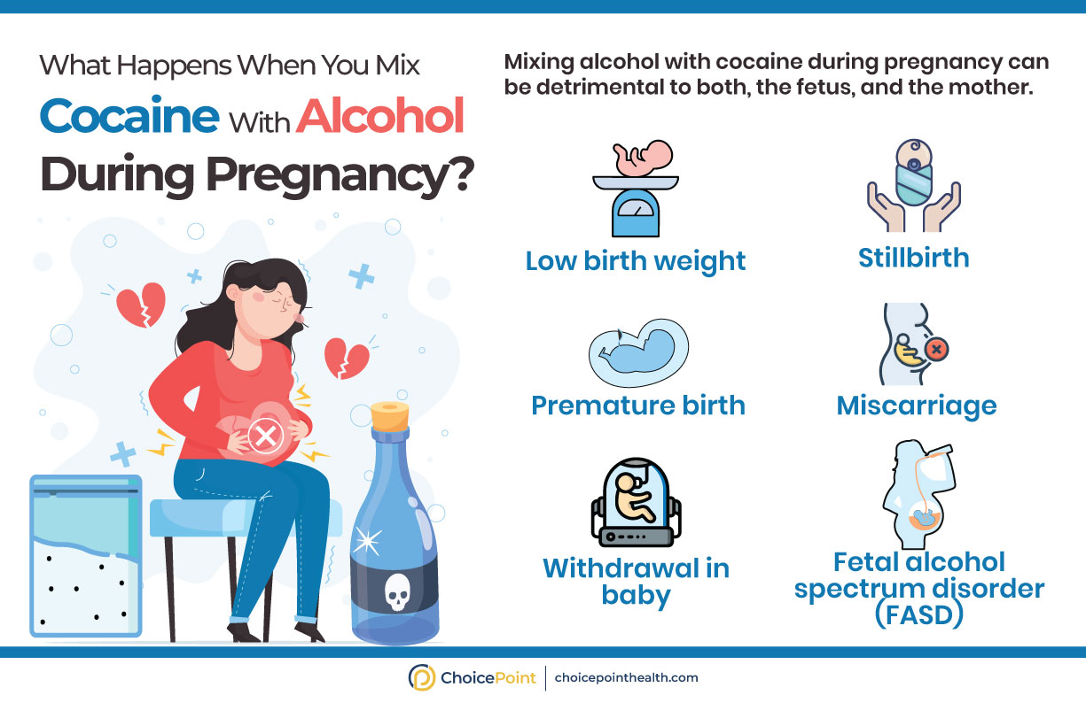 Risks of Mixing Cocaine and Alcohol During Pregnancy