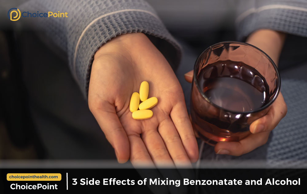 Benzonatate and Alcohol Side Effects mixing benzonatate and alcohol