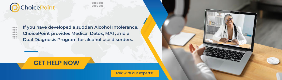 Alcohol intolerance help